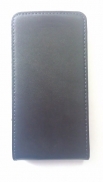 Кожен калъф Flip за Sony Xperia E1 Черен