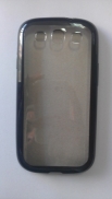 Твърд гръб за Samsung i9300 Galaxy S3 + Протектор Черен