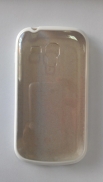 Твърд гръб за Samsung S7562 Galaxy S Duos + Протектор Бял