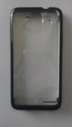 Твърд гръб за Alcatel One Touch Idol mini + Протектор Черен