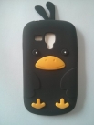 Силиконов калъф пиленце за Samsung I8190 Galaxy S3 mini Черен