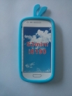 Силиконов калъф пиленце за Samsung I8190 Galaxy S3 mini Син