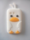 Силиконов калъф пиленце за Samsung S5360 Galaxy Y Бял