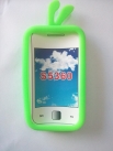 Силиконов калъф пиленце за Samsung S5360 Galaxy Y Зелен