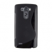 Силиконов гръб S-Line за LG G3 D855 Черен