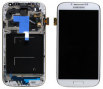 Дисплей + тъч + рамка за Samsung i9190 Galaxy S4 mini Бял