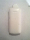 Бял калъф за Nokia C5 от естествена кожа