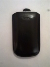 Черен калъф за Nokia N900 от естествена кожа
