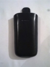 Черен калъф за Nokia 5530 от естествена кожа