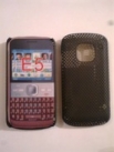 Черен силиконов твърд гръб за Nokia E5