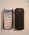 Твърд,черен силиконов гръб за Nokia C5