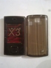 Черен силиконов гръб за Nokia X3