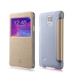 Baseus Primary кожен калъф тип тефтер за Samsung N910 Galaxy Note 4 Gold