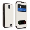 Flip Case с отвори за Lenovo A328 Бял 
