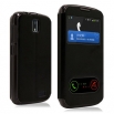 Flip Case с отвори за Lenovo A328 Черен