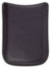 Черен кожен калъф за BlackBerry 8900