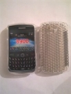 Бял силиконов гръб за BlackBerry 8900
