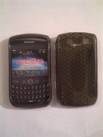 Черен силиконов гръб за BlackBerry 8900