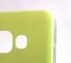 Силиконов гръб с кожа за Samsung i9300 Galaxy S3 Лайм