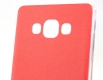 Силиконов гръб с кожа за Samsung i9500/i9505 Galaxy S4 Циклама