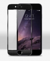 Стъклен алуминиев протектор за Apple iPhone 6 Черен