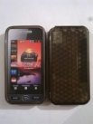 Черен силиконов гръб за Samsung S5230