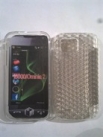 Бял силиконов калъф за Samsung i8000