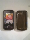 Черен силиконов гръб за Samsung S5600