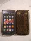 Черен силиконов гръб за Samsung i9000