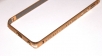 Метален бъмпер Циркони за Apple iPhone 5/5S Златист
