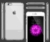 Силиконов гръб USAMS EASE за Apple iPhone 6S Сребрист