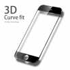 3D Стъклен протектор за Apple iPhone 6/6S Plus Черен