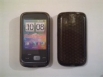 Черен силиконов гръб за HTC Smart