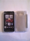Бял силиконов гръб за HTC HD2