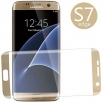 Извит стъклен протектор за Samsung Galaxy S7 Edge Златист