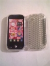 Бял силиконов гръб за LG GS290