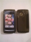 Черен силиконов гръб за LG GC900
