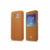 Калъф Baseus Terse Leather Samsung G935 Galaxy S7 Edge Кафяв
