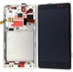 Дисплей + Тъч скрийн + Рамка за Nokia Lumia 830 Бял