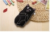 Силиконов Калъф,Котка за Apple iPhone 6G/6S ,Черен