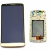 Дисплей + Тъч скрийн + Рамка за LG G3 D855 Златен