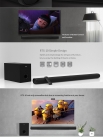 Bluetooth Audio Soundbar Home Remax Theater RTS-10,Черен