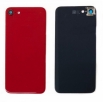Заден капак за Apple iPhone 8 + стъкло камера Червен