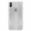 Силиконов Кейс,Брокат за iPhone 11 6.1/Сребрист