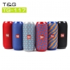 Bluetooth Тонколонка T&G TG-117 Червена