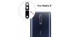 Стъкло задна камера за Nokia 8 Черно