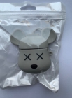 Силиконов калъф за AIRPODS 3D-Сива Мишка