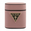 Калъф на GUESS за Apple Airpods Розово злато