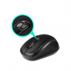 Мишка Loshine X10, Bluetooth,USB,Цвят-Черен 