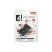 USB хъб,USB 2.0 с 4 Порта-Бял/Черен